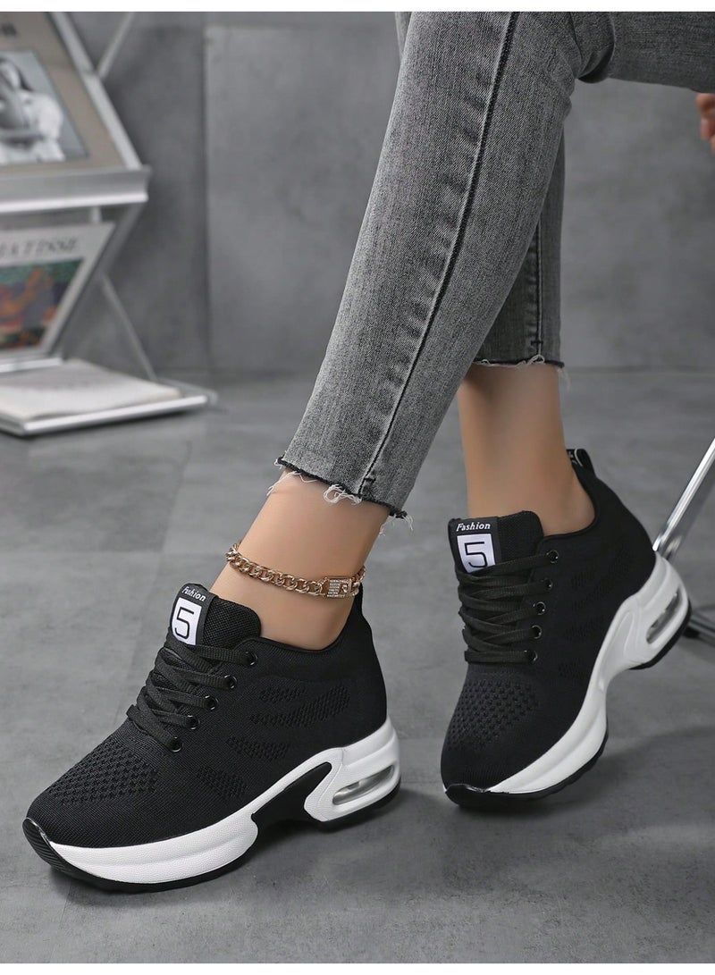 Women's Athletic Shoes, Outdoor Breathable Soft-soled Jogging Shoes - Image 4